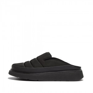 Black Fitflop Gen-Ff Poly Women's Mules | PH-0214DGWPO