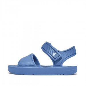 Blue Fitflop Iqushion Eva Kids' Back-Strap Sandals | PH-4072IOGZE