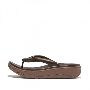 Brown Fitflop Relieff Eva Tpu Thongs Women's Toe-Post Sandals | PH-1682MTNOV