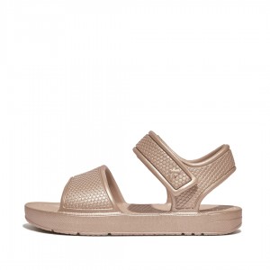 Gold Fitflop Iqushion Eva Kids' Back-Strap Sandals | PH-1623NLBQO