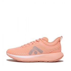 Pink Fitflop Ff-Runner Poly Pu Tpu Women's Sneakers | PH-7814AKGWH