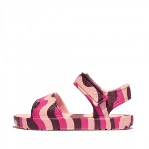 Red Fitflop Iqushion Eva Kids' Back-Strap Sandals | PH-0371NGYEB