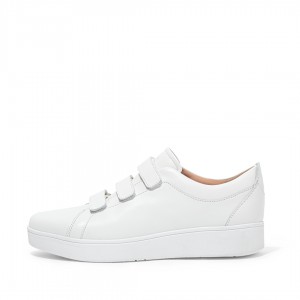 White Fitflop Rally Women's Sneakers | PH-4706FPJRO