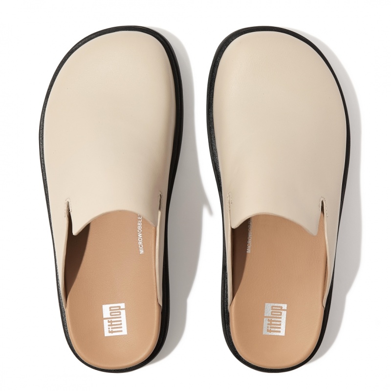 Beige Fitflop Gen Ff Women's Mules | PH-0432MVAWI