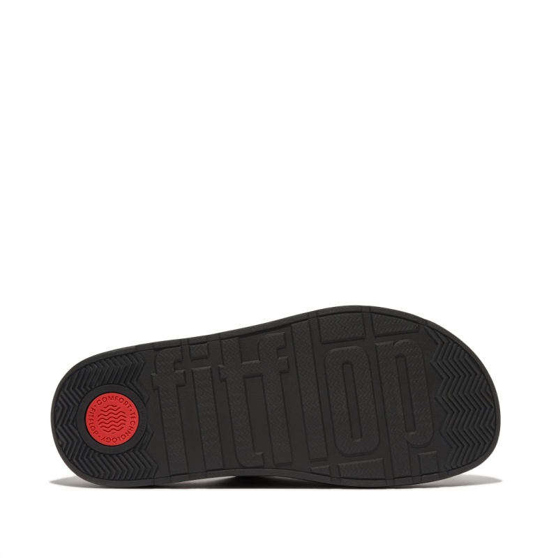 Black Fitflop Gen-Ff Men's Slides | PH-2531FXLOE