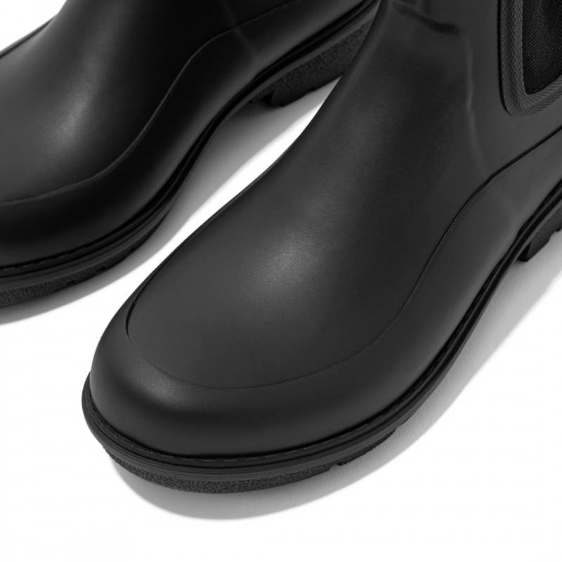 Black Fitflop Wonderwelly Chelsea Women's Rain Boots | PH-4627AYQPL