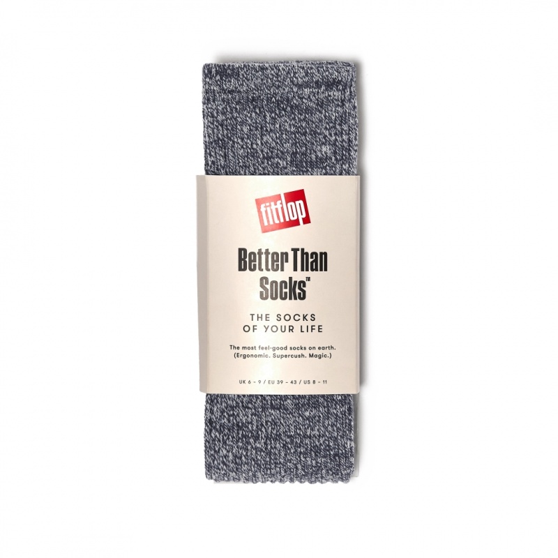 Grey Fitflop Better Than Cotton Mix Women's Socks | PH-9016KIBSZ