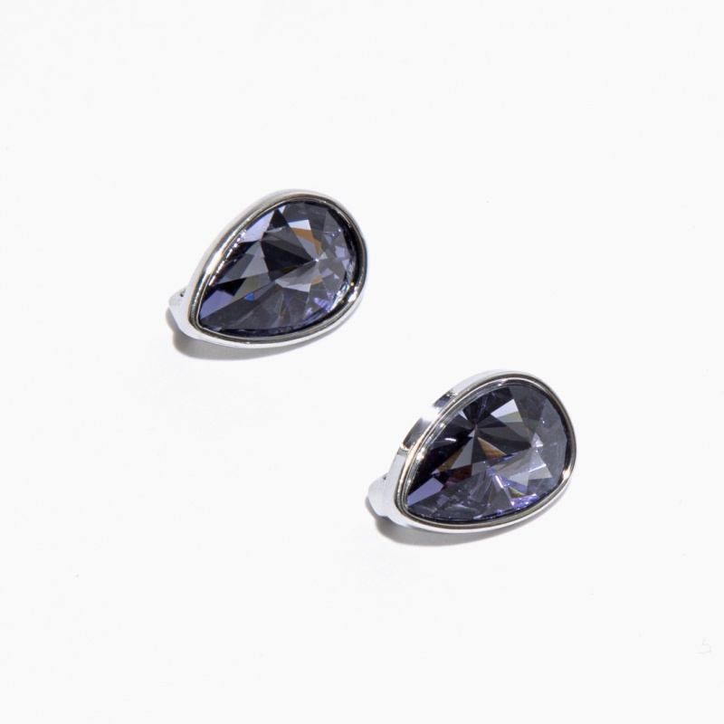 Navy Fitflop Iqushion Crystal Teardrop 2-Pack Women's Charms | PH-8396AGVPT