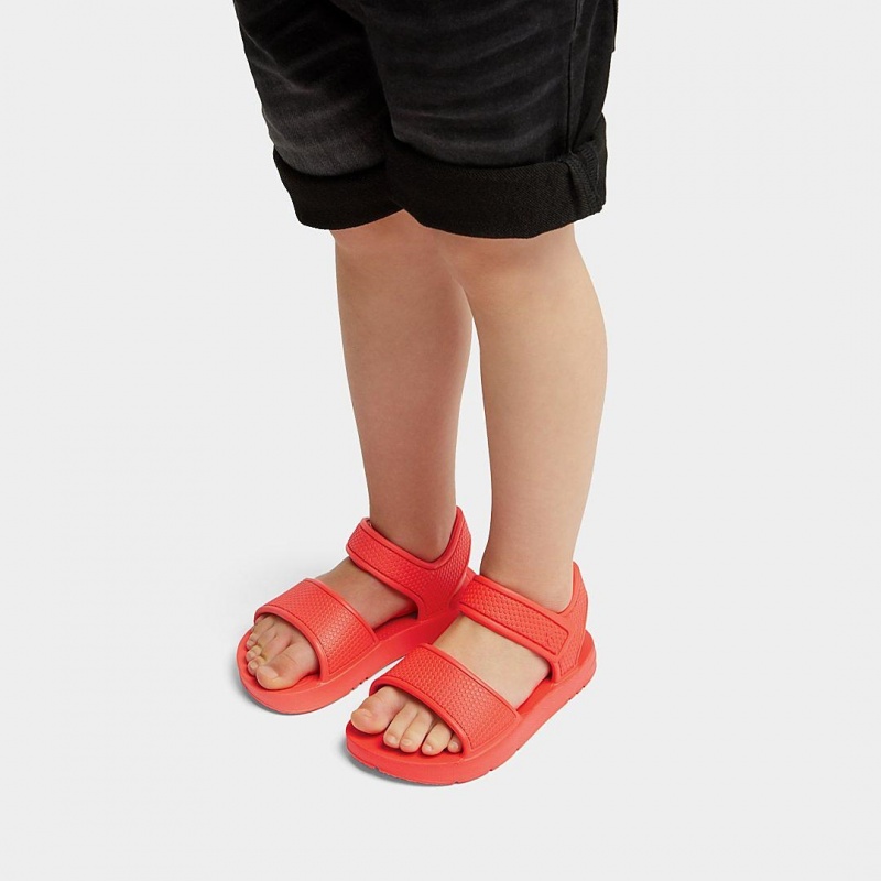 Orange Fitflop Iqushion Eva Kids' Back-Strap Sandals | PH-6802VQICT