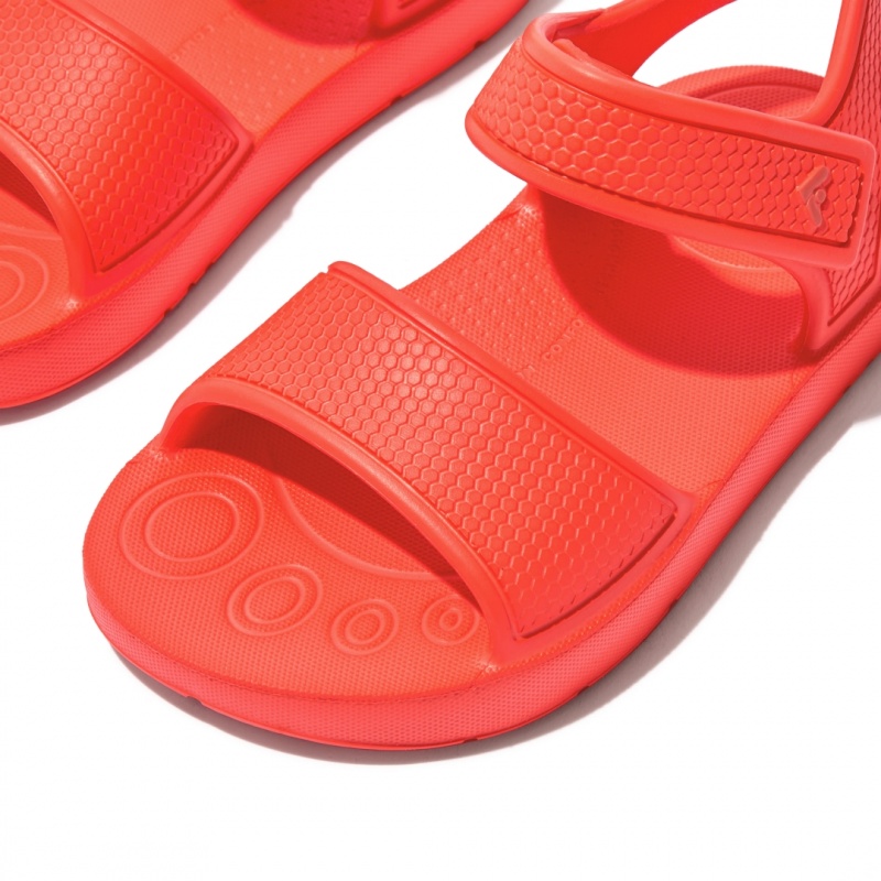 Orange Fitflop Iqushion Eva Kids' Back-Strap Sandals | PH-6802VQICT