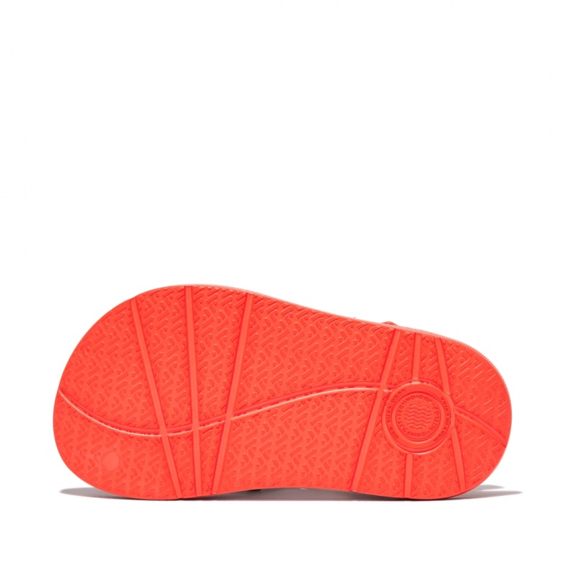 Orange Fitflop Iqushion Eva Kids' Back-Strap Sandals | PH-6802VQICT