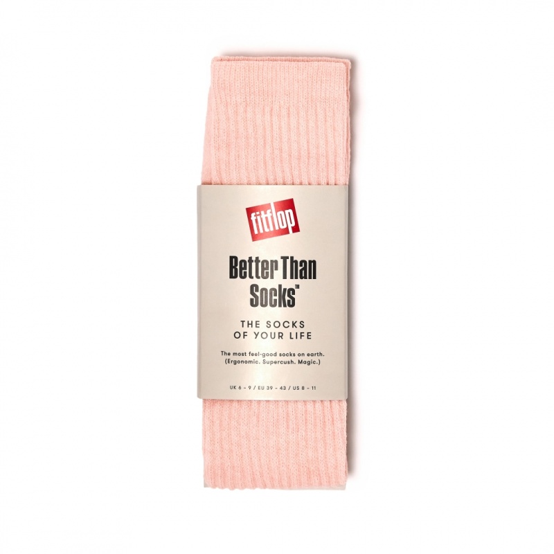 Pink Fitflop Better Than Cotton Mix Women's Socks | PH-1275WUREC