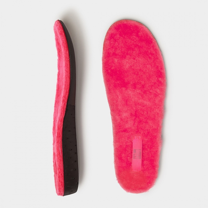 Pink Fitflop Chrissie Shearling Slippers Women's Insoles | PH-6207JYMAQ