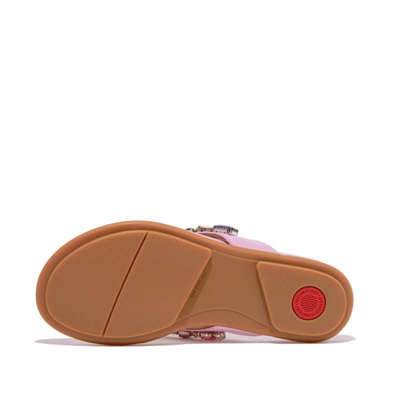 Pink Fitflop Gracie Women's Flip Flops | PH-9506LXJAR