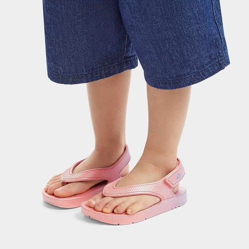 Pink Fitflop Iqushion Eva Kids' Flip Flops | PH-2516NWSCV