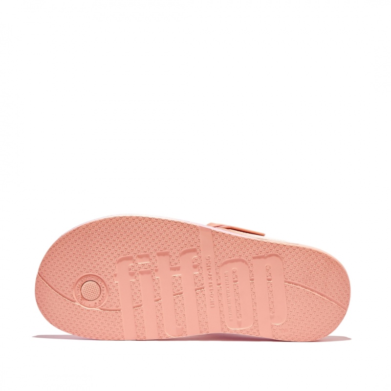 Pink Fitflop Iqushion Rubber Tpu Women's Flip Flops | PH-5284XFOSM