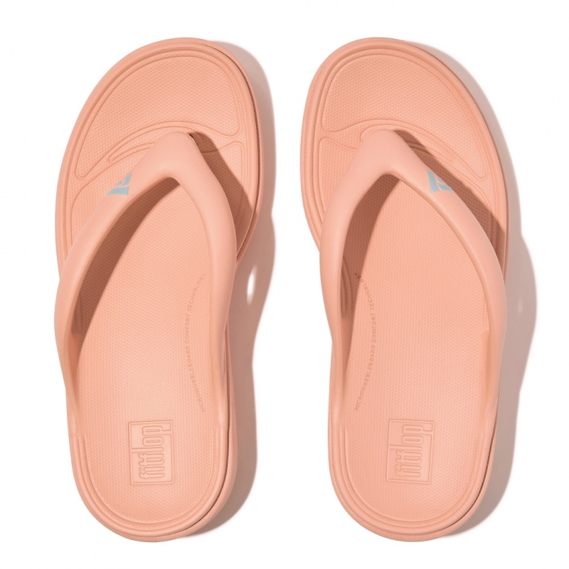 Pink Fitflop Relieff Eva Tpu Thongs Women's Toe-Post Sandals | PH-4876SCZQL