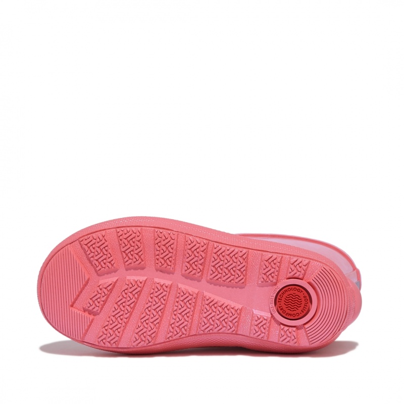 Pink Fitflop Wonderwelly Welly Kids' Rubber Boots | PH-3698SCFXT