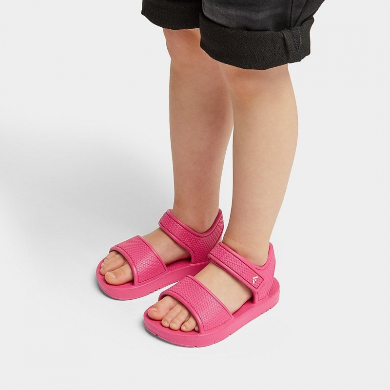 Red Fitflop Iqushion Eva Kids' Back-Strap Sandals | PH-2591YZSMO