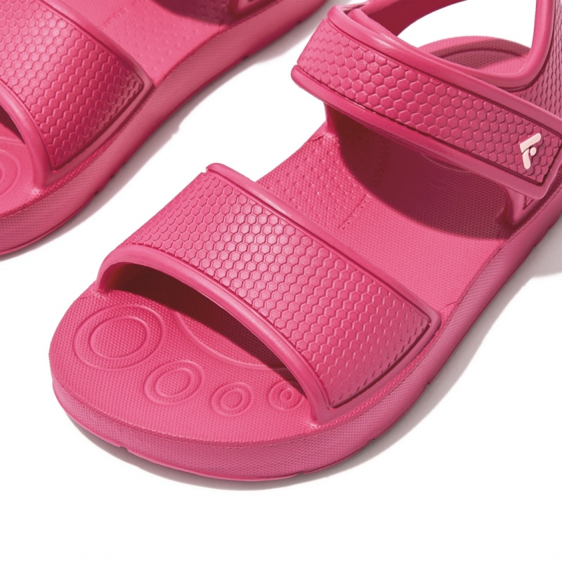 Red Fitflop Iqushion Eva Kids' Back-Strap Sandals | PH-2591YZSMO