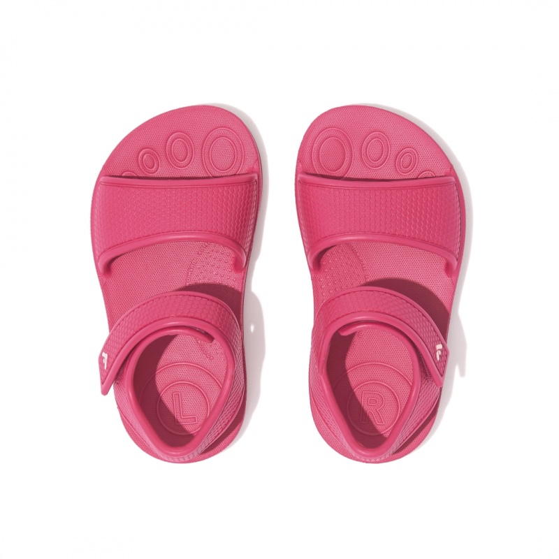 Red Fitflop Iqushion Eva Kids' Back-Strap Sandals | PH-2591YZSMO