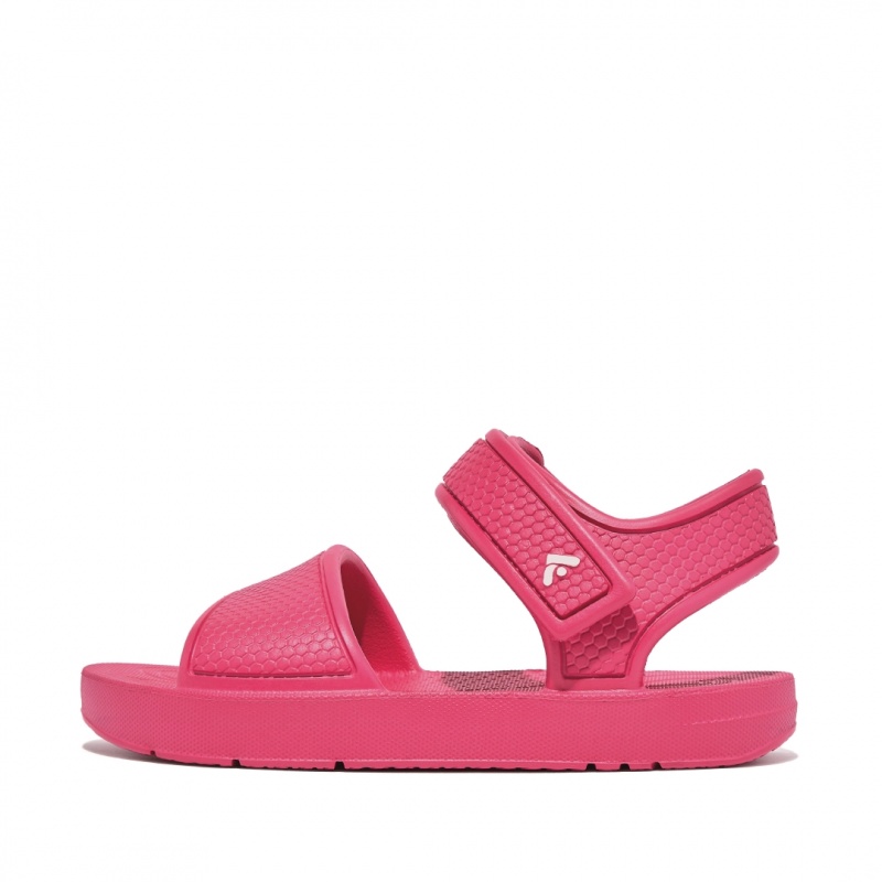 Red Fitflop Iqushion Eva Kids\' Back-Strap Sandals | PH-2591YZSMO