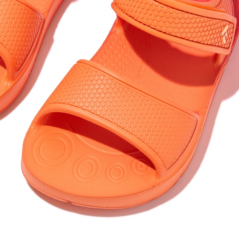 Red Fitflop Iqushion Eva Kids' Back-Strap Sandals | PH-9164ZSTAV