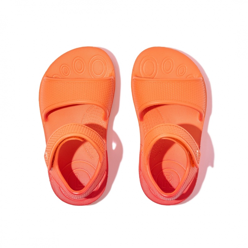 Red Fitflop Iqushion Eva Kids' Back-Strap Sandals | PH-9164ZSTAV