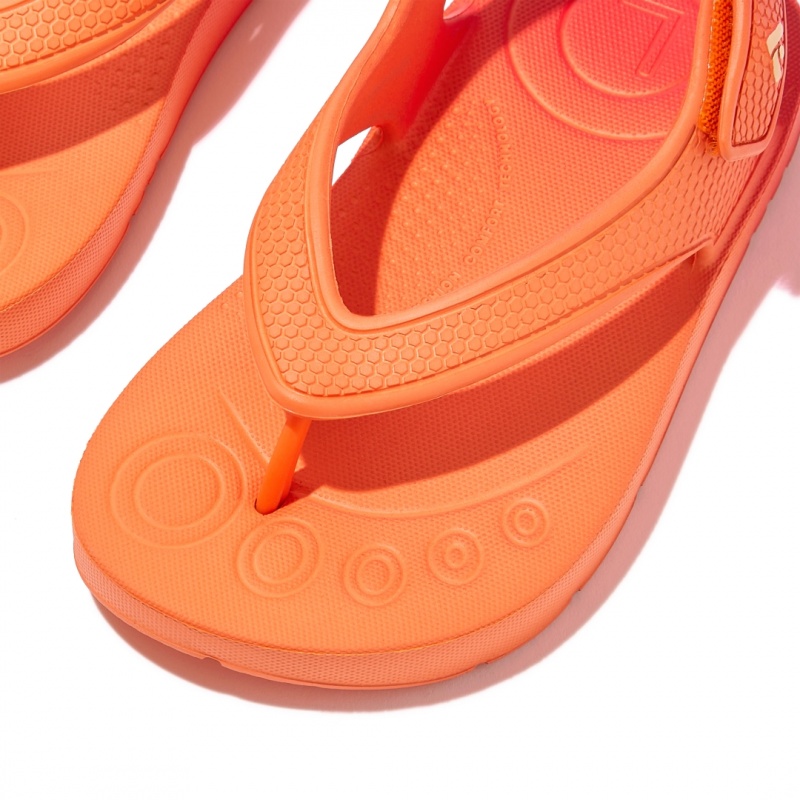 Red Fitflop Iqushion Eva Kids' Flip Flops | PH-1875COBJN