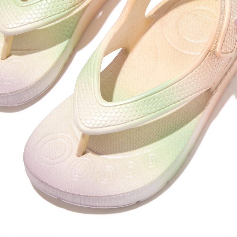 White Fitflop Iqushion Eva Kids' Flip Flops | PH-2473UOIYJ