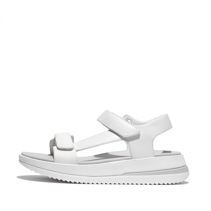 White Fitflop Surff Back Strap Women\'s Sandals | PH-9372RDLAB