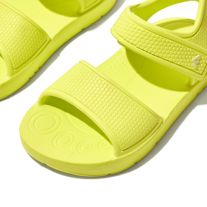 Yellow Fitflop Iqushion Eva Kids' Back-Strap Sandals | PH-7318DUSRC